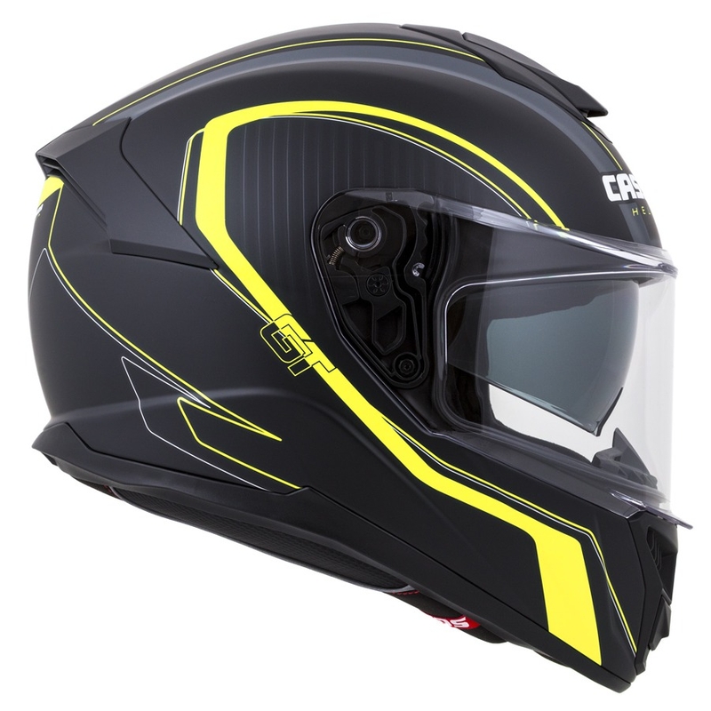 Integralhelm Cassida Integral GT 2.0 Reptyl schwarz-grau-fluo gelb