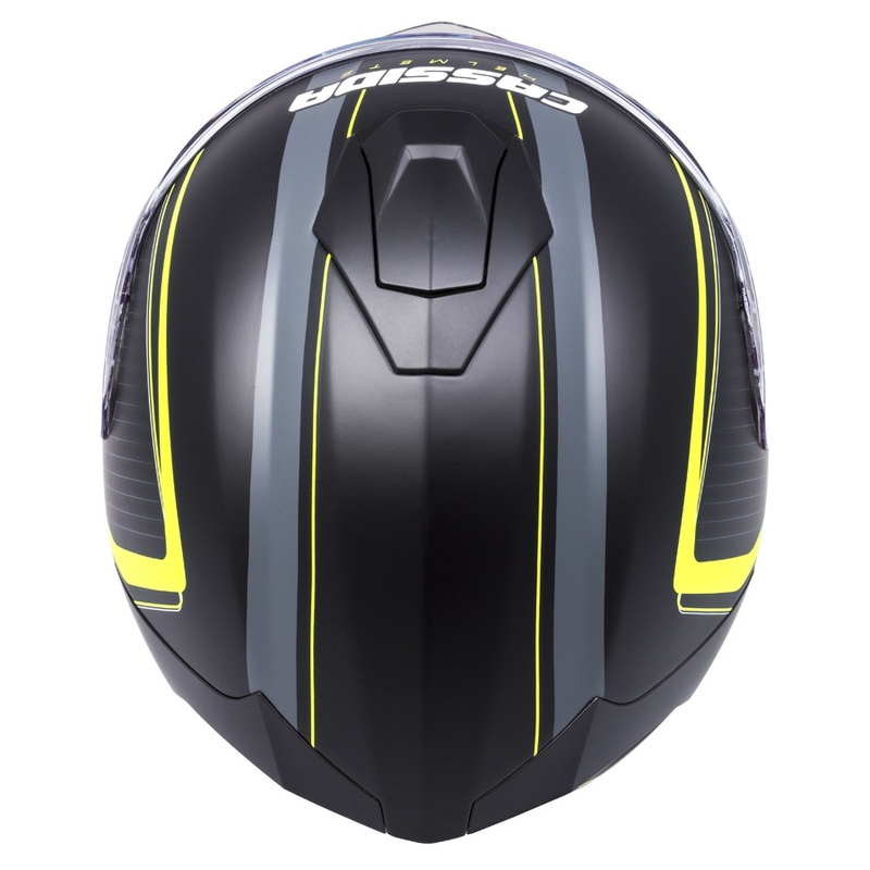 Integralhelm Cassida Integral GT 2.0 Reptyl schwarz-grau-fluo gelb