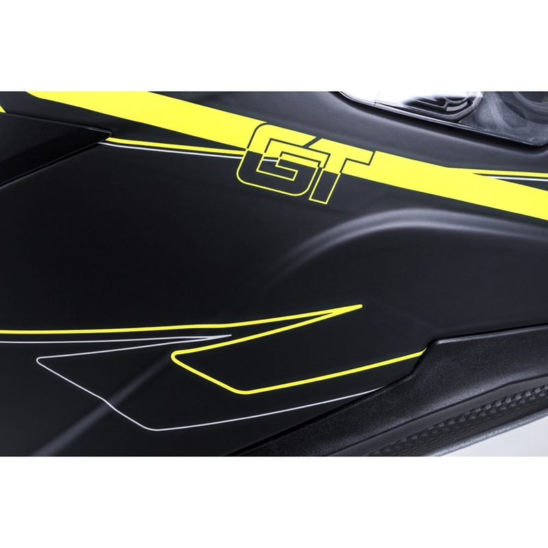 Integralhelm Cassida Integral GT 2.0 Reptyl schwarz-grau-fluo gelb