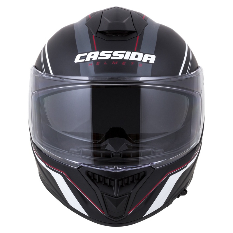 Integralhelm Cassida Integral GT 2.0 Reptyl schwarz-grau-weiß-rot