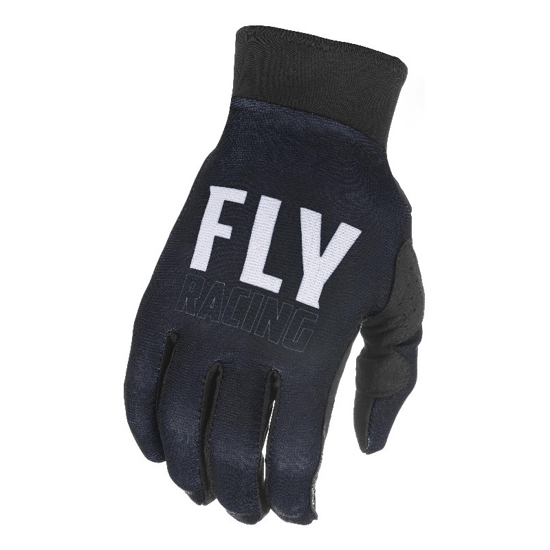 Motocross-Handschuhe FLY Racing Pro Lite 2021 schwarz und weiß