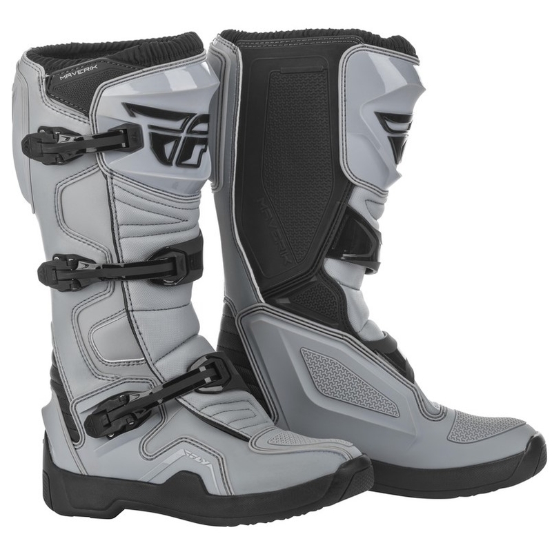 Motorradstiefel Fly Racing NEW Maverik grau-schwarz Ausverkauf