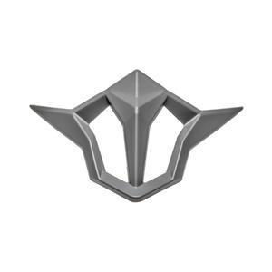 Frontlüftungshaube für Cassida Cross Pro II Helm grau matt