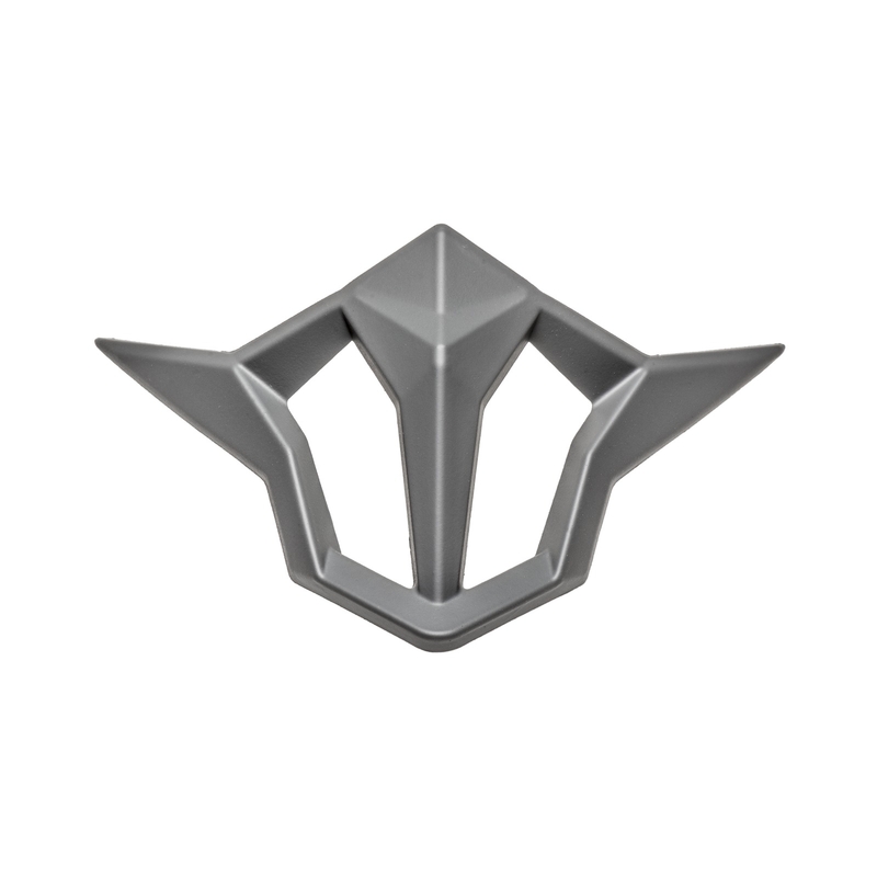 Frontlüftungshaube für Cassida Cross Pro II Helm grau matt