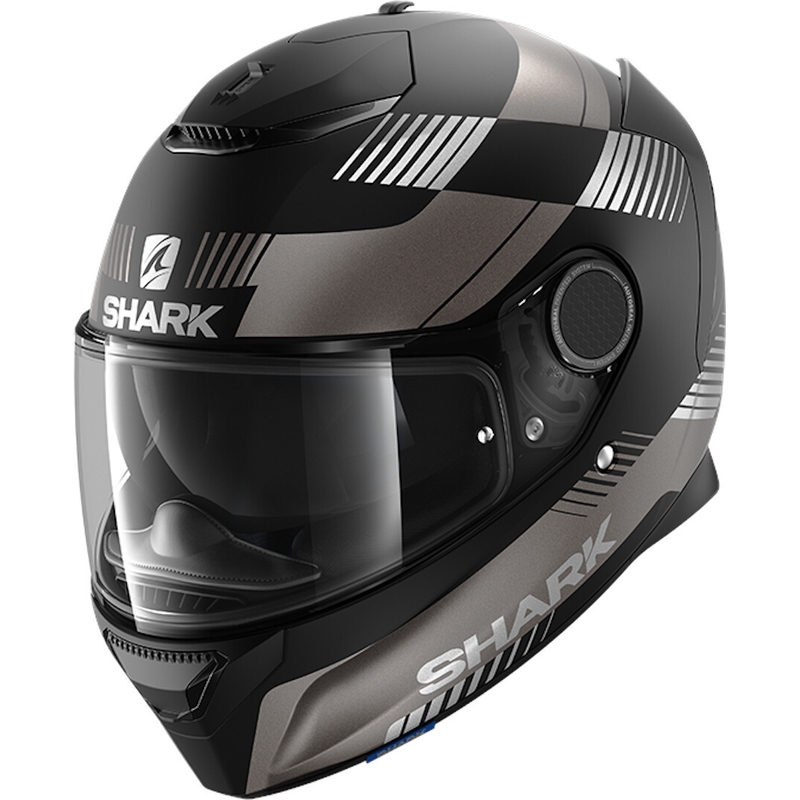 Integralhelm SHARK SPARTAN Strad schwarz-grau Ausverkauf