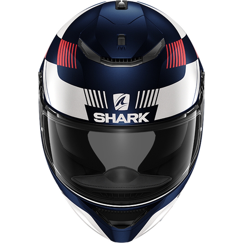 Integralhelm SHARK SPARTAN Strad blau-silber-rot
