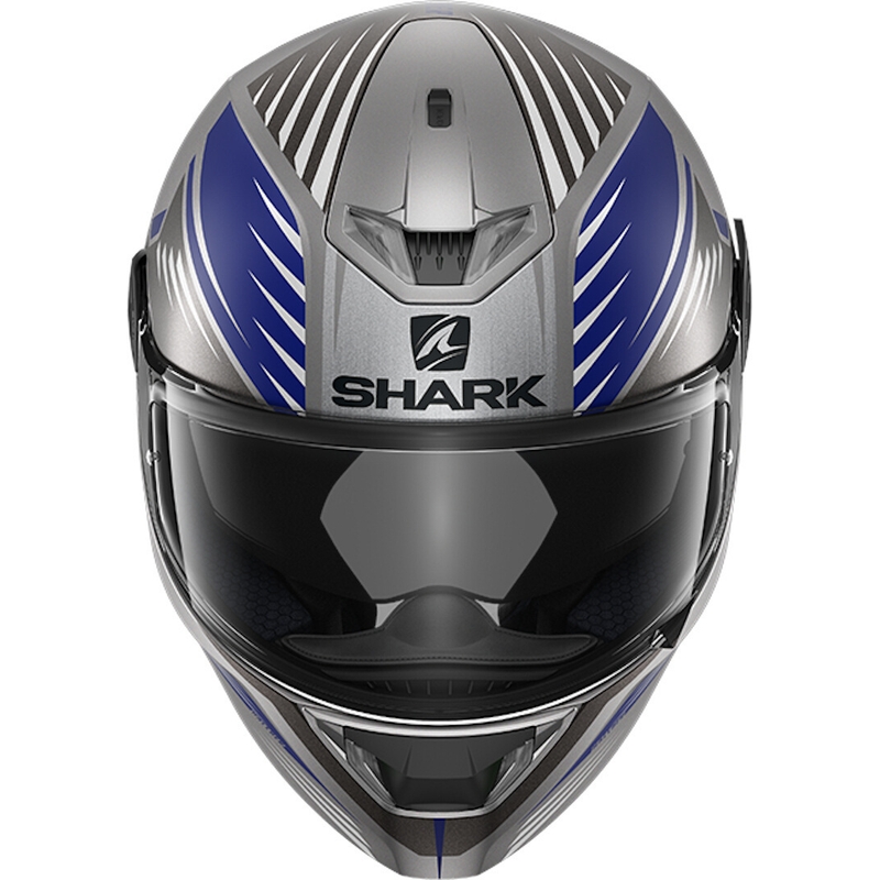 Integralhelm SHARK SKWAL 2 Hallder grau-blau Ausverkauf