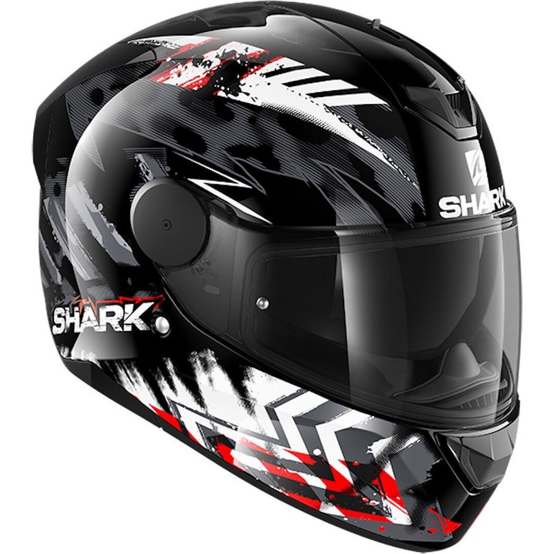Integralhelm SHARK D-SKWAL 2 Penxa schwarz-weiß-rot Ausverkauf