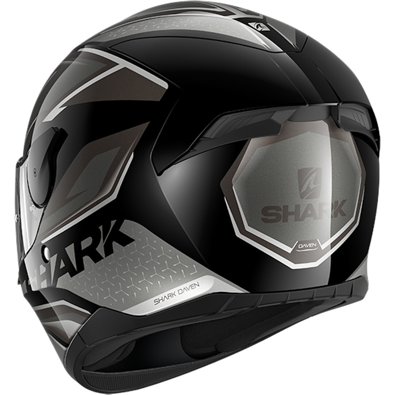 Integralhelm SHARK D-SKWAL 2 Daven schwarz-grau Ausverkauf