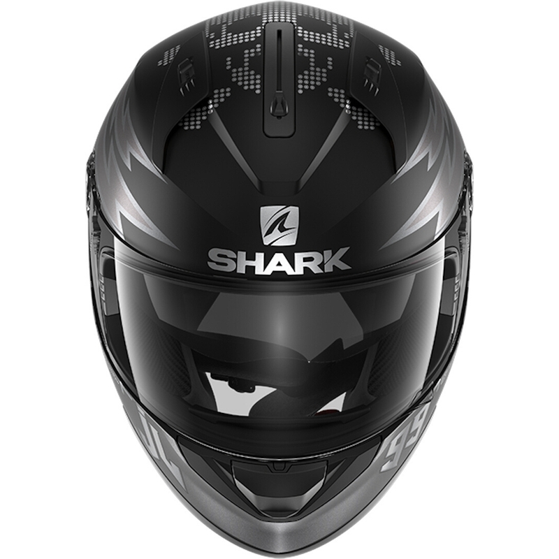 Integralhelm SHARK RIDILL 1.2 Katalanisch Bad Boy schwarz-grau