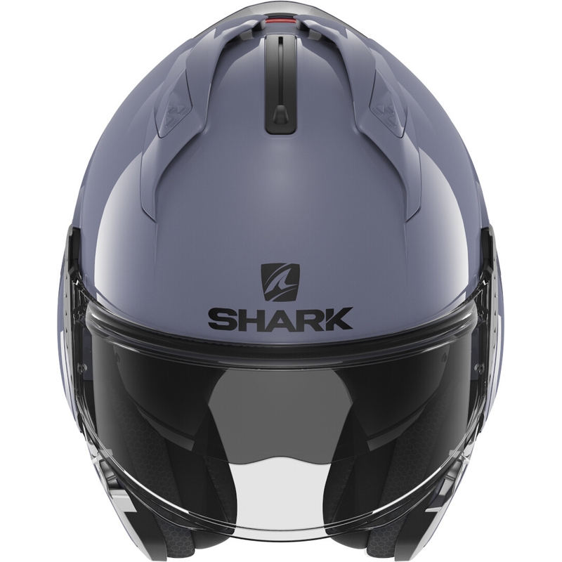 Klapphelm SHARK EVO-GT Blank grau glänzend