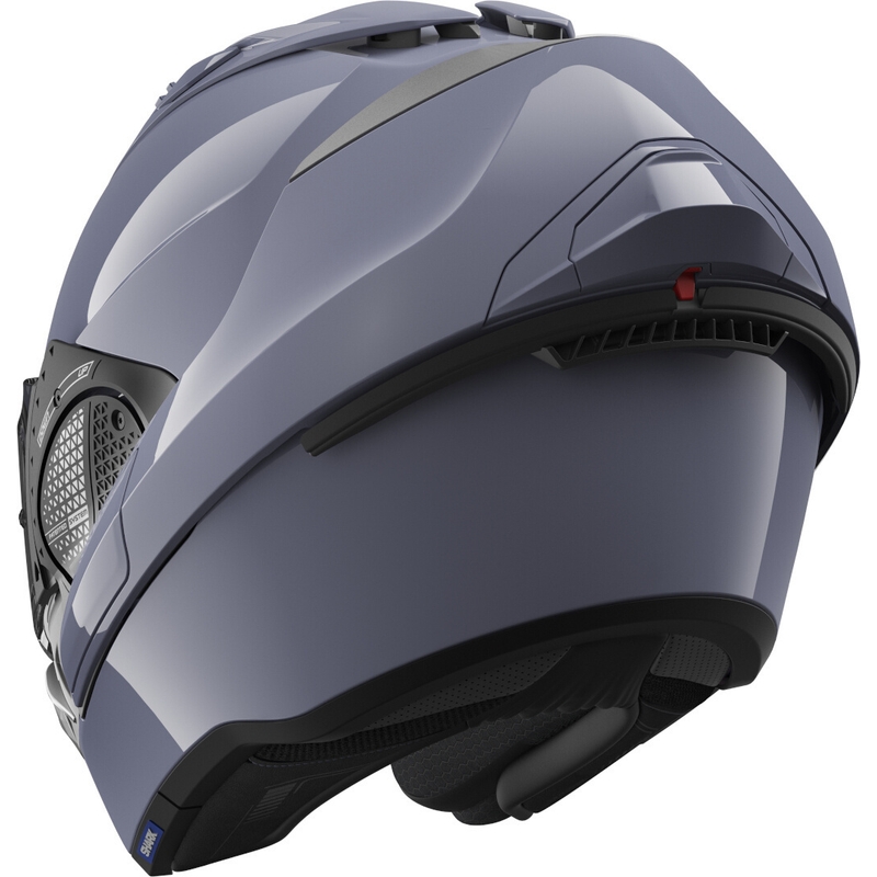 Klapphelm SHARK EVO-GT Blank grau glänzend