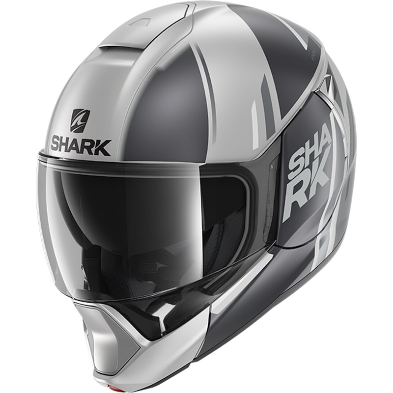 Kipphelm SHARK EVOJET Vyda grau
