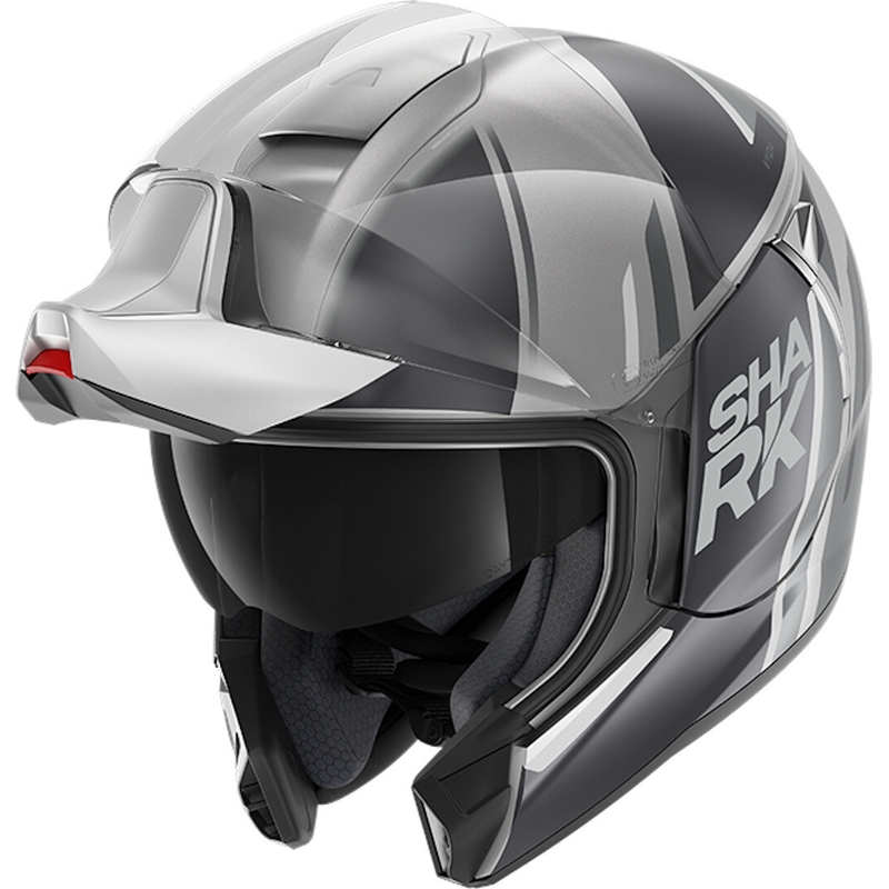 Kipphelm SHARK EVOJET Vyda grau