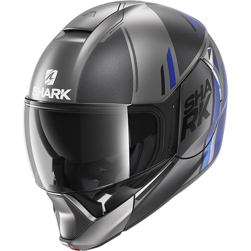 Kipphelm SHARK EVOJET Vyda grau-blau