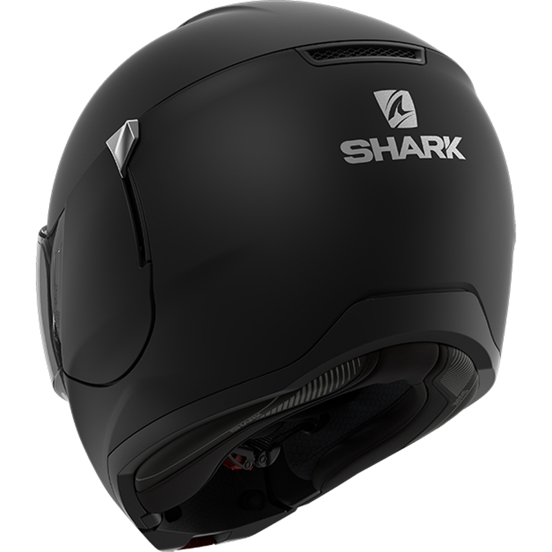 SHARK EVOJET Blank schwarz matt klappbarer Helm Ausverkauf