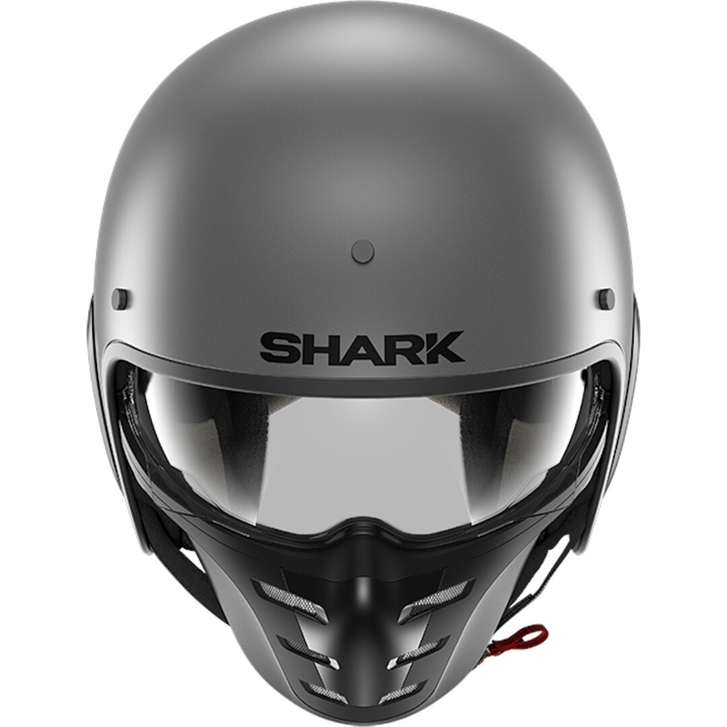 Offener Helm SHARK S-DRAK 2 Blank anthrazit matt