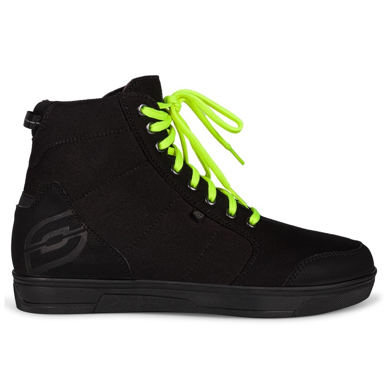 Ozone Town Motorradstiefel schwarz-fluogelb