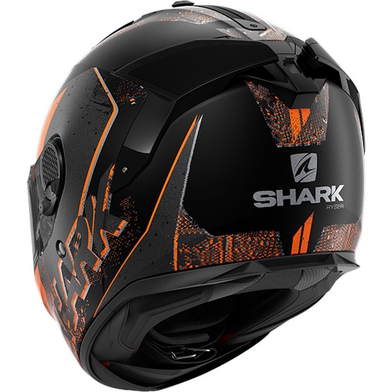 Integralhelm SHARK SPARTAN GT Ryser schwarz-grau-orange