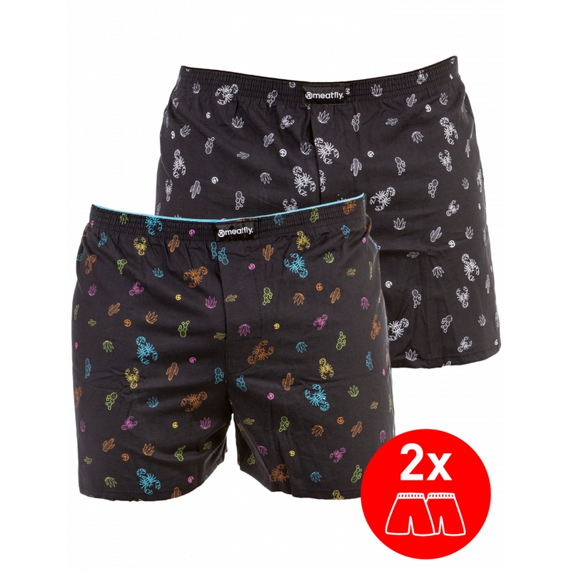 Boxershorts Meatfly Agostino Doppelpack - Sanchez Ausverkauf