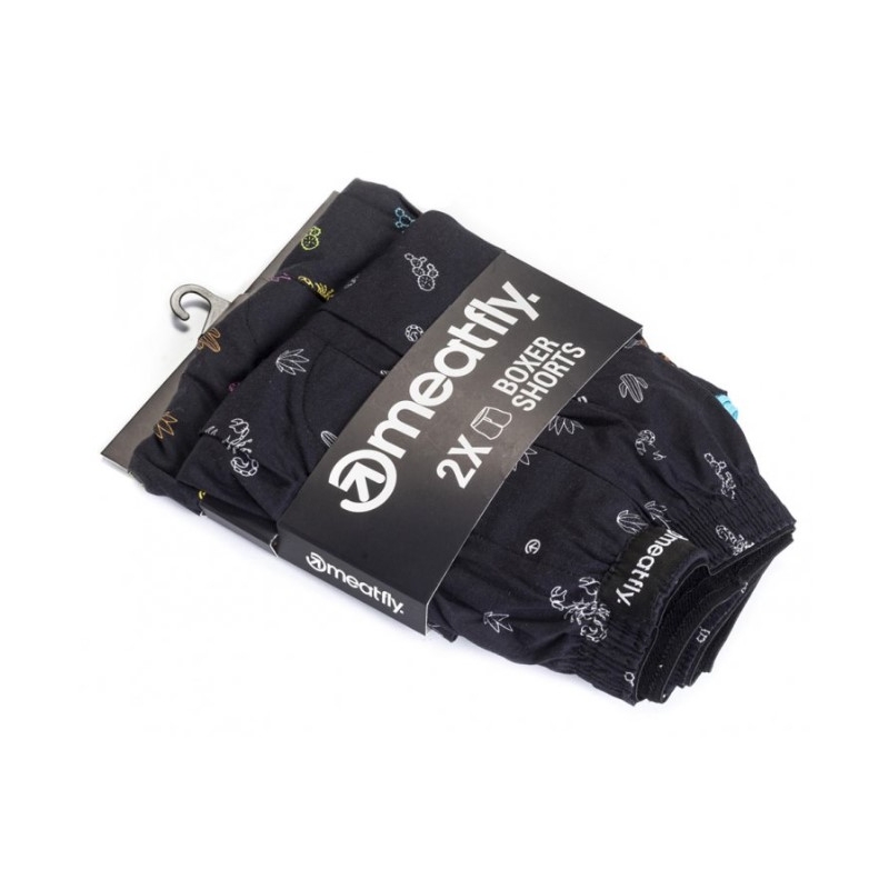 Boxershorts Meatfly Agostino Doppelpack - Sanchez Ausverkauf