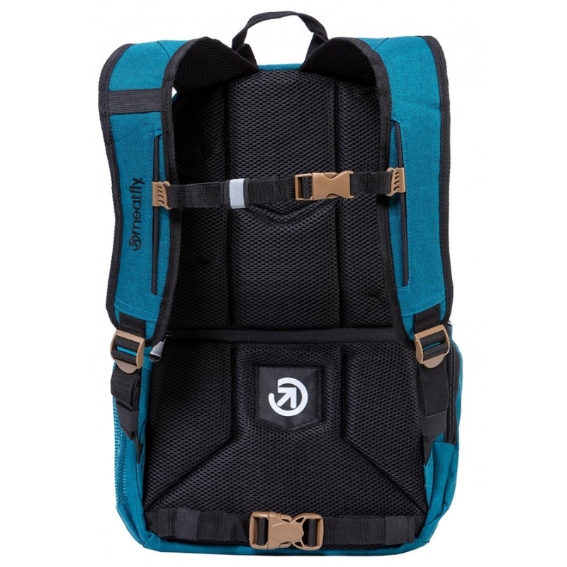 Rucksack Meatfly Basejumper 6 blau-grau Ausverkauf