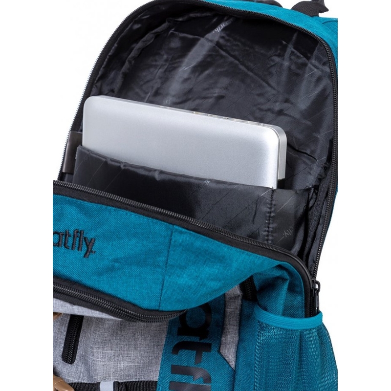 Rucksack Meatfly Basejumper 6 blau-grau Ausverkauf