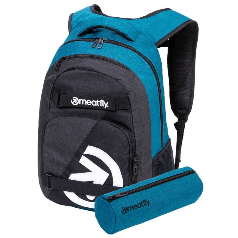 Rucksack Meatfly Exil 5 grau-blau Ausverkauf