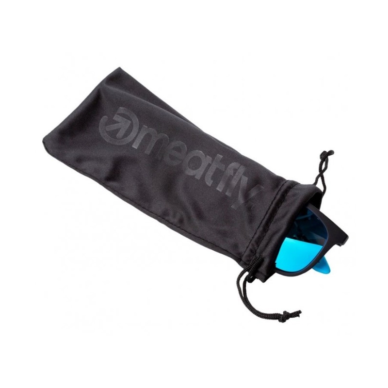 Meatfly Clutch schwarz-blaue Brille