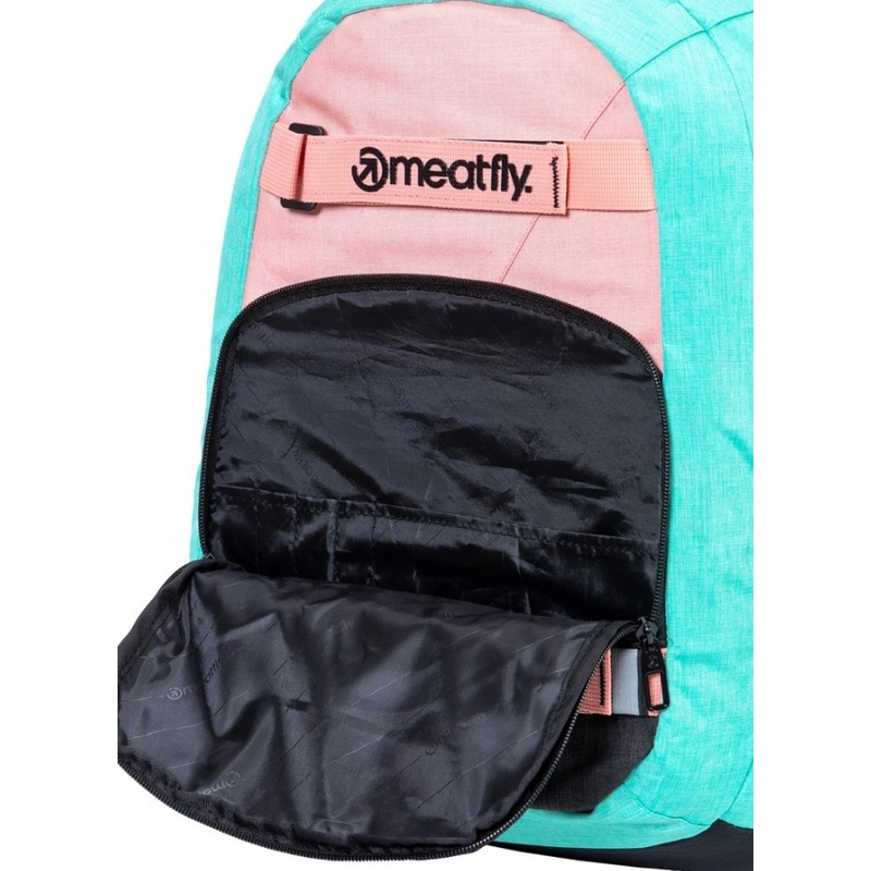 Rucksack Meatfly Exil 5 grün-pink-schwarz