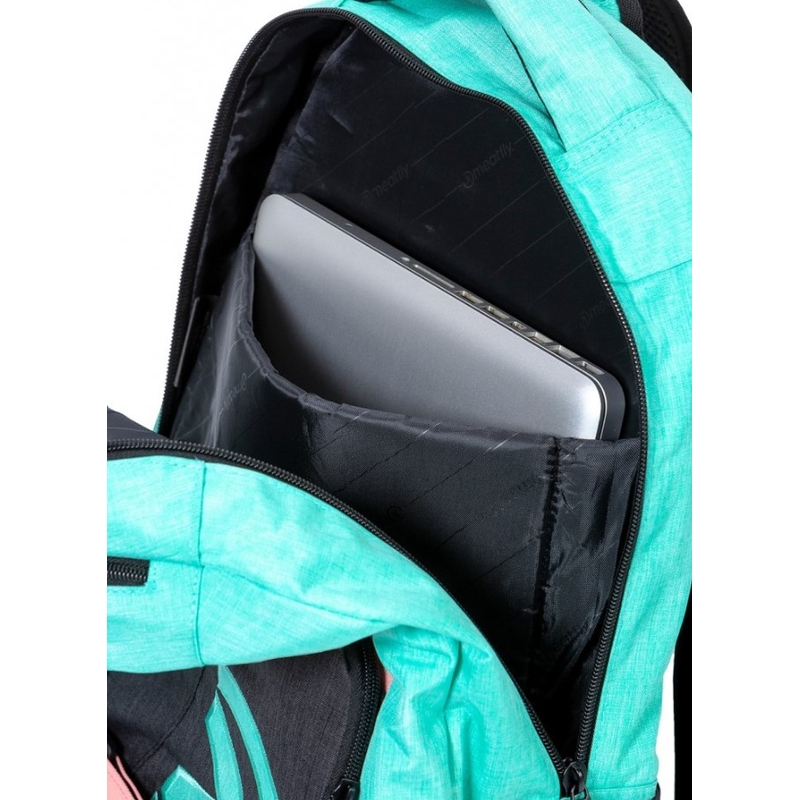 Rucksack Meatfly Exil 5 grün-pink-schwarz