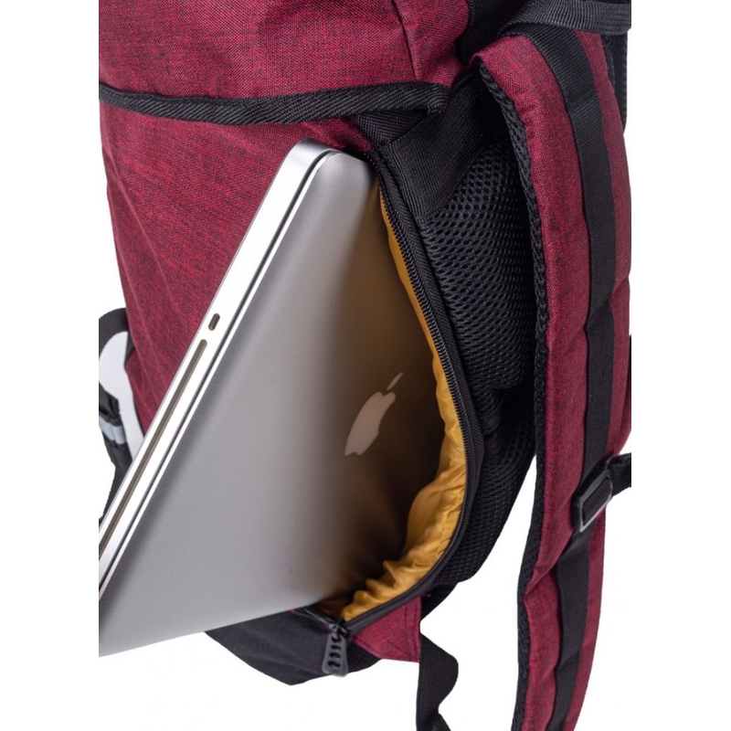 Rucksack Meatfly Pioneer schwarz-rot