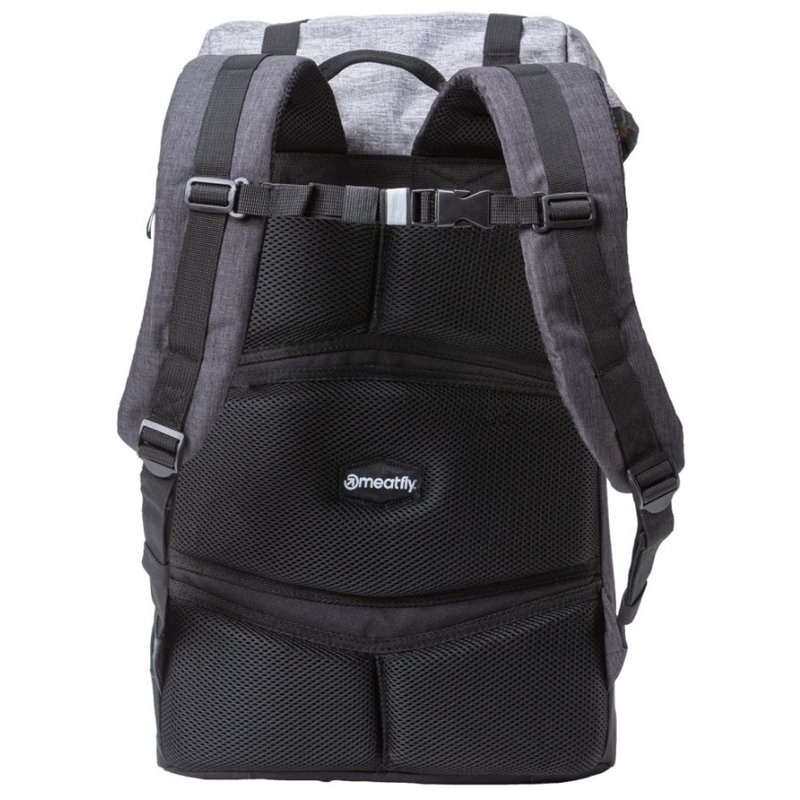 Rucksack Meatfly Pioneer schwarz-grau