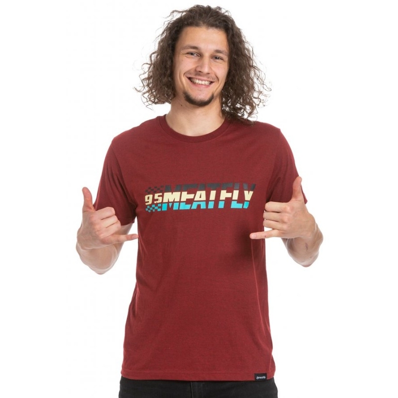 T-shirt Meatfly Rostrot