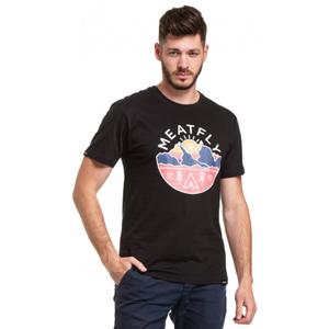T-shirt Meatfly Camp 95 schwarz Ausverkauf