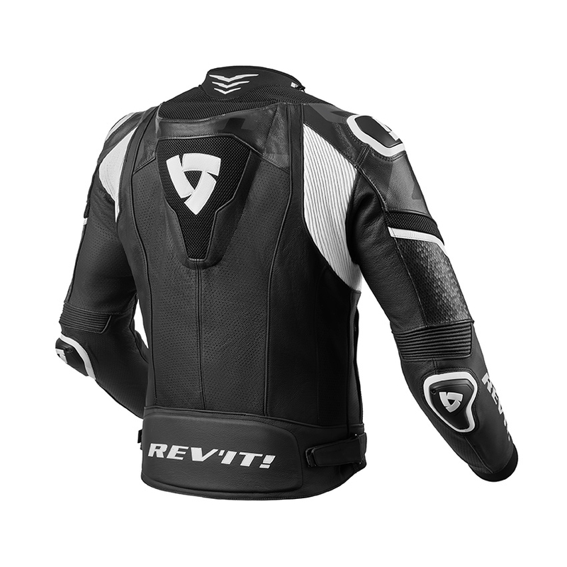 Revit Hyperspeed Pro Motorradjacke schwarz und weiß Ausverkauf
