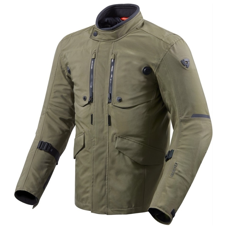 Revit Trench GTX Motorradjacke dunkelgrün Ausverkauf