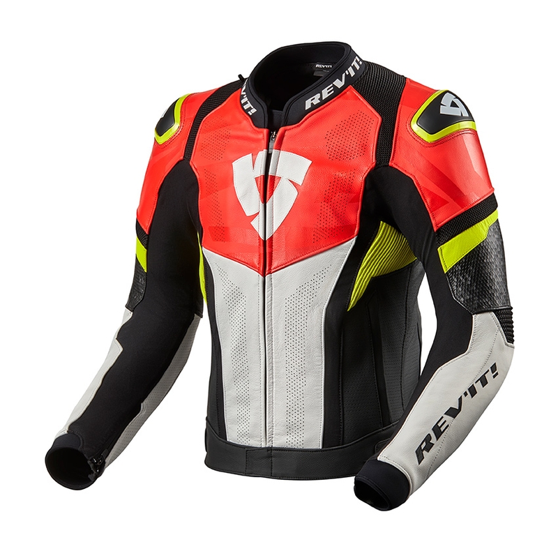 Revit Hyperspeed Air Schwarz-Rot Motorradjacke Ausverkauf