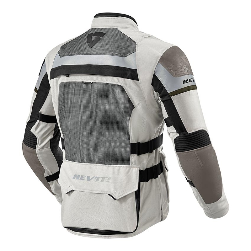 Revit Cayenne Pro hellgrau-grün Motorradjacke Ausverkauf