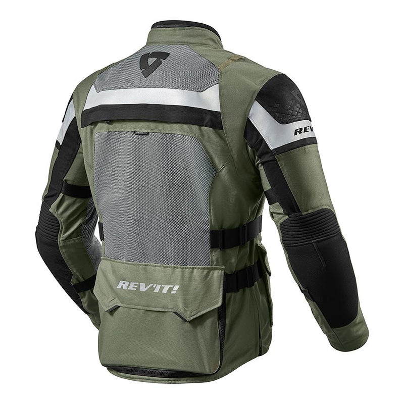 Revit Cayenne Pro Grün und Schwarz Motorrad Jacke Ausverkauf