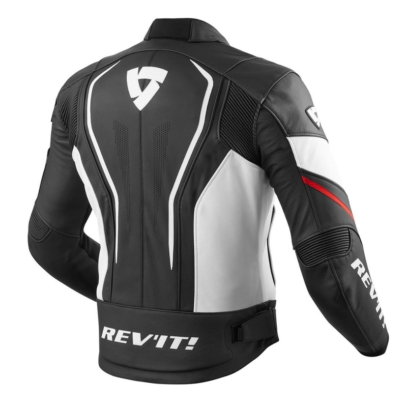 Revit Vertex GT Schwarz-Rot Motorradjacke Ausverkauf