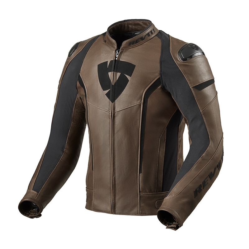 Revit Glide Vintage Braun Motorradjacke Ausverkauf