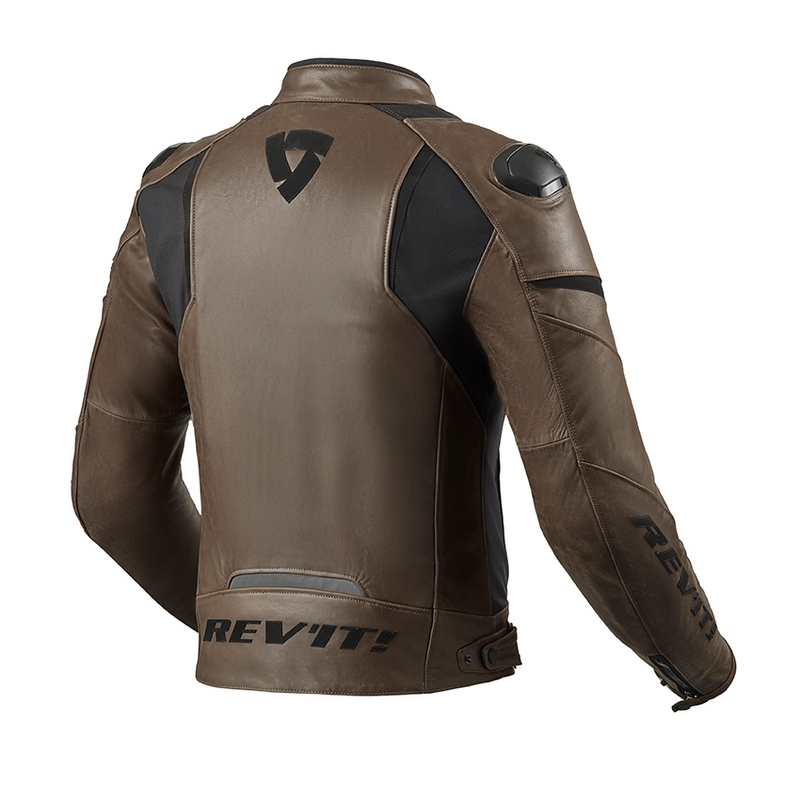 Revit Glide Vintage Braun Motorradjacke Ausverkauf