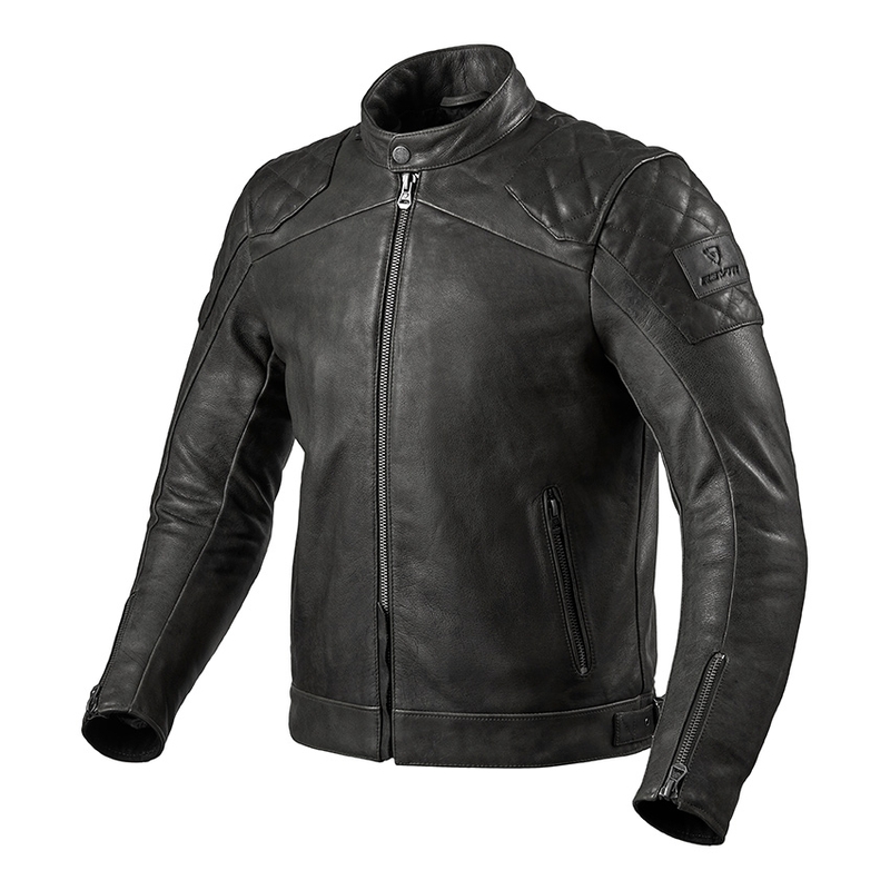 Revit Cordite Schwarz Motorradjacke Ausverkauf