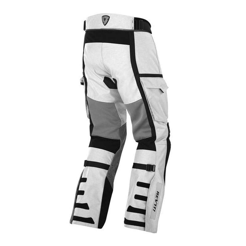 Revit Cayenne Pro Silber/Schwarz Motorradhosen Ausverkauf