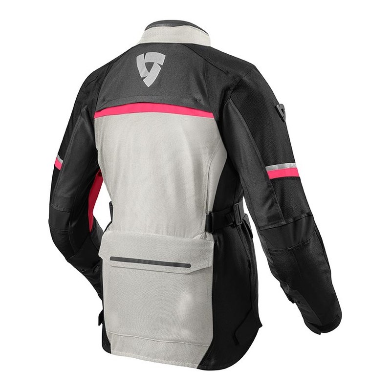 Frauen Revit Outback 3 Motorrad Jacke Silber und Lila Ausverkauf