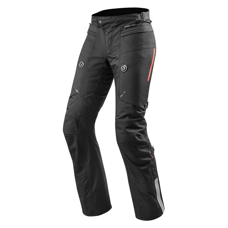 Revit Horizon 2 Motorradhosen Schwarz Cropped Ausverkauf