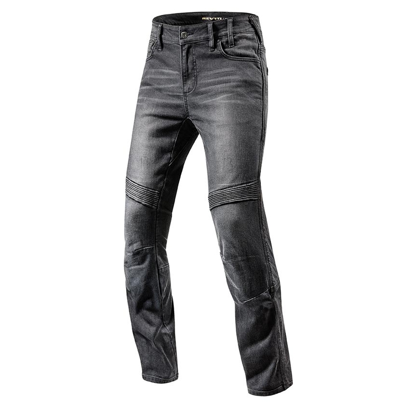 Revit Moto TF Schwarz Cropped Motorrad Jeans Ausverkauf