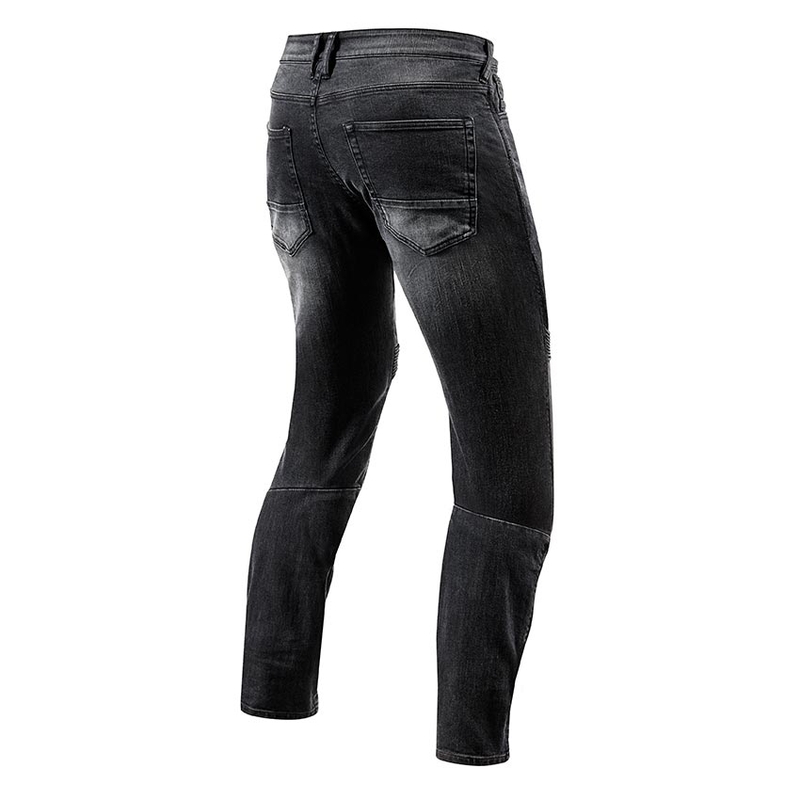 Revit Moto TF Schwarz Cropped Motorrad Jeans Ausverkauf