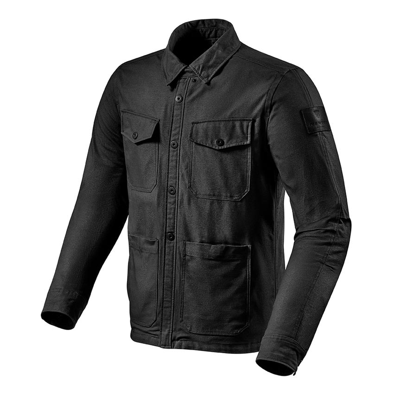 Revit Worker Schwarzes Motorradhemd Ausverkauf